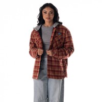 Unisex San Francisco 49ers The Wild Collective Scarlet Pride Flannel Full-Snap Jacket