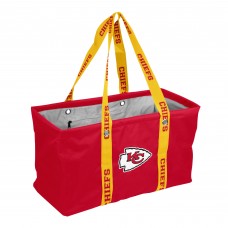 Kansas City Chiefs Logo Brands Picnic Caddy with Wordmark Strap