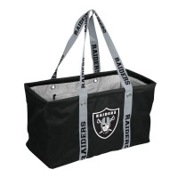Las Vegas Raiders Logo Brands Picnic Caddy with Wordmark Strap