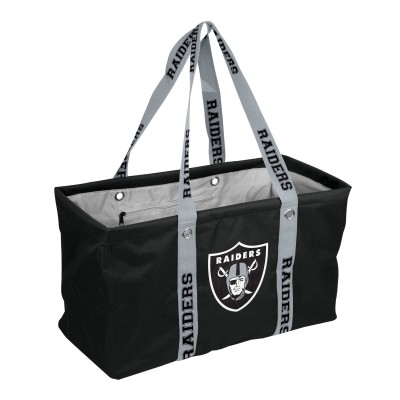 Las Vegas Raiders Logo Brands Picnic Caddy with Wordmark Strap