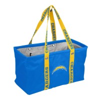 Los Angeles Chargers Logo Brands Picnic Caddy with Wordmark Strap