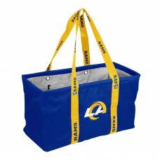 Los Angeles Rams Logo Brands Picnic Caddy with Wordmark Strap