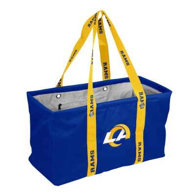 Los Angeles Rams Logo Brands Picnic Caddy with Wordmark Strap