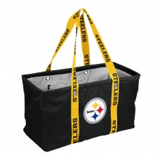 Pittsburgh Steelers Logo Brands Picnic Caddy with Wordmark Strap Pittsburgh Steelers Logo Brands Picnic Caddy with Wordmark Strap
