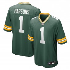 Джерси Green Bay Packers Micah Parsons Nike Green Game Player