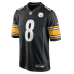 Джерси Pittsburgh Steelers Aaron Rodgers Nike Black Game