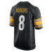 Джерси Pittsburgh Steelers Aaron Rodgers Nike Black Game