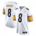 Pittsburgh Steelers Aaron Rodgers Nike White Game Jersey