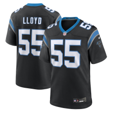 Джерси Carolina Panthers Devin Lloyd Nike Black Team Game Джерси Carolina Panthers Devin Lloyd Nike Black Team Game