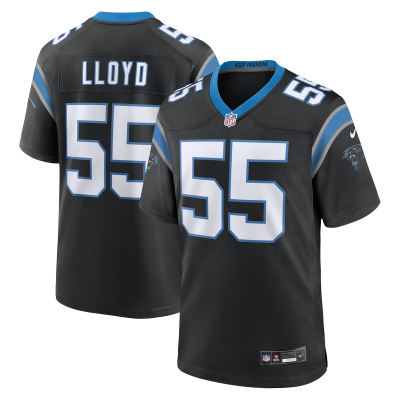 Джерси Carolina Panthers Devin Lloyd Nike Black Team Game
