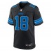 Джерси Detroit Lions Isaac TeSlaa Nike Black Alternate Game Player