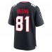 Игровая джерси Houston Texans Jayden Higgins Nike Navy Game