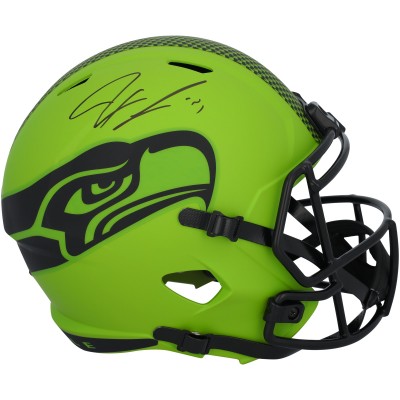 Jaxon Smith-Njigba Seattle Seahawks Autographed Fanatics Authentic Riddell Rave Speed Replica Helmet