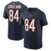 Футболка Chicago Bears Colston Loveland Nike Navy Name & Number