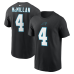 Футболка Carolina Panthers Tetairoa McMillan Nike Black Name & Number Футболка Carolina Panthers Tetairoa McMillan Nike Black Name & Number