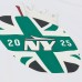 New York Jets Mitchell & Ness White Jets In London There And Back T-Shirt