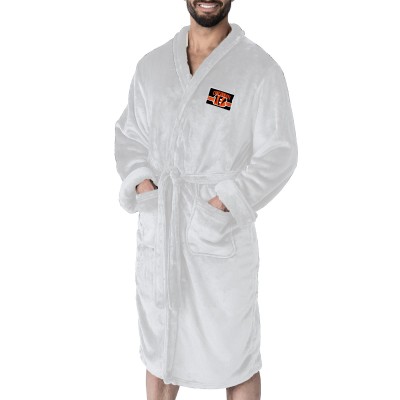 Cincinnati Bengals The Northwest Group White Rollout Silk Touch Robe