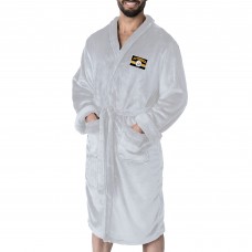 Pittsburgh Steelers The Northwest Group White Rollout Silk Touch Robe Pittsburgh Steelers The Northwest Group White Rollout Silk Touch Robe