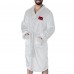 Arizona Cardinals The Northwest Group White Rollout Silk Touch Robe Arizona Cardinals The Northwest Group White Rollout Silk Touch Robe