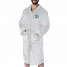 Los Angeles Chargers The Northwest Group White Rollout Silk Touch Robe Los Angeles Chargers The Northwest Group White Rollout Silk Touch Robe