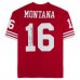 Joe Montana San Francisco 49ers Autographed Fanatics Authentic Scarlet Mitchell & Ness Authentic Jersey with SB XVI XIX XXIV MVP Inscription