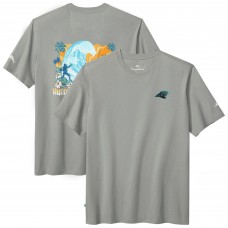 Футболка Carolina Panthers Tommy Bahama Gray Huddle & Hang Tens