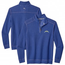 Los Angeles Chargers Tommy Bahama Royal Sport Tobago Half-Zip Pullover