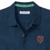Рубашка с коротким рукавом Chicago Bears Tommy Bahama Navy Endzone Paradise COOLMAX