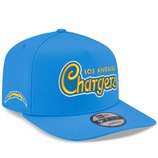 Бейсболка Los Angeles Chargers New Era Powder Blue Charger Power A-Frame 9FIFTY Snapback