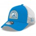 Бейсболка Los Angeles Chargers New Era Powder Blue Charger Power A-Frame 9FORTY Trucker