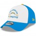 Бейсболка Los Angeles Chargers New Era White/Powder Blue Charger Power A-Frame 9FORTY