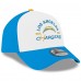 Бейсболка Los Angeles Chargers New Era White/Powder Blue Charger Power A-Frame 9FORTY