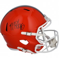 Myles Garrett Cleveland Browns Autographed Fanatics Authentic Riddell 2024 Speed Replica Helmet