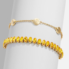 Pittsburgh Steelers BaubleBar Set of Two Tennis Bracelets