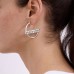 Dallas Cowboys BaubleBar Wordmark Hoop Earrings