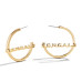 Серьги Cincinnati Bengals BaubleBar Wordmark Hoop Серьги Cincinnati Bengals BaubleBar Wordmark Hoop