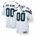 Именная джерси Seattle Seahawks Nike White 50th Season Away Game