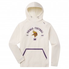 Minnesota Vikings UNRL White 25 Crossover Hoodie II