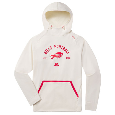 Толстовка Buffalo Bills UNRL White 25 Crossover II