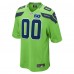Именная джерси Seattle Seahawks Nike Neon Green 50th Season Alternate Game