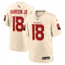 Игровая джерси Arizona Cardinals Marvin Harrison Jr. Nike Natural 2025 Rivalries Collection Game