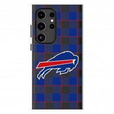 Buffalo Bills Keyscaper Plaid Galaxy Magnetic Bump Case