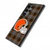 Cleveland Browns Keyscaper Plaid Galaxy Magnetic Bump Case