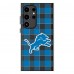 Detroit Lions Keyscaper Plaid Galaxy Magnetic Bump Case