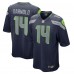 Seattle Seahawks Sam Darnold Nike College Navy Team Game Jersey