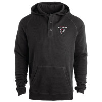 Толстовка Atlanta Falcons Dunbrooke Black Montana Raglan Thermal