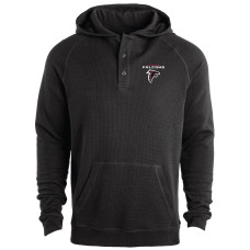 Толстовка Atlanta Falcons Dunbrooke Black Montana Raglan Thermal