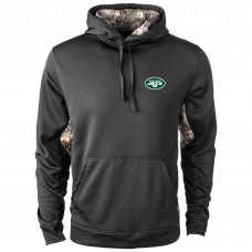 New York Jets Dunbrooke Black Ranger Real Tree Camo Hoodie New York Jets Dunbrooke Black Ranger Real Tree Camo Hoodie