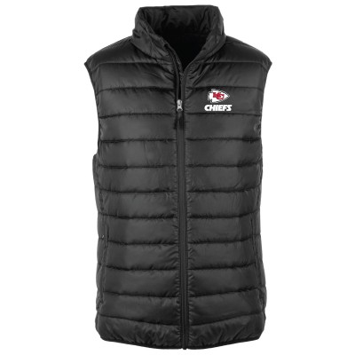 Kansas City Chiefs Dunbrooke Black Alberta Full-Zip Puffer Vest