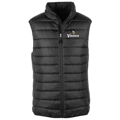 Minnesota Vikings Dunbrooke Black Alberta Full-Zip Puffer Vest